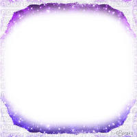 soave frame winter shadow white purple - PNG gratuit