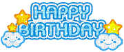 happy birthday - Безплатен анимиран GIF
