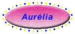 First name Aurélia - Free animated GIF