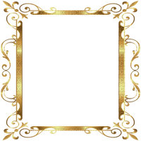 gold deco ornament frame or cadre