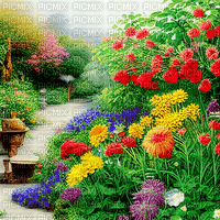 Background - Spring - Flower - png gratis