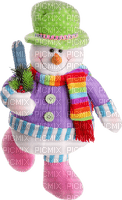 snögubbe-snowman-deco-minou52 - безплатен png