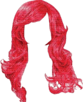 Wig, red pink - PNG gratuit