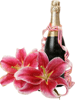 patymirabelle fleurs,champagne - zdarma png