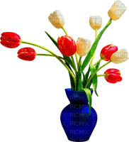 тюльпаны в вазе - ingyenes png