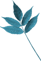 Branch.Blue.Leaves.Feuilles.Victoriabea - Free PNG