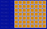 orange blue - Bezmaksas animēts GIF