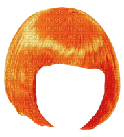 cheveux orange - ücretsiz png