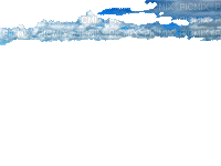 les nuages - Бесплатный анимированный гифка