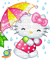 Hello Kitty - Gratis animeret GIF