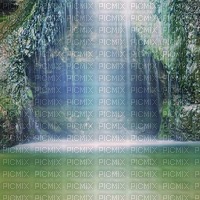 liminal waterfall - 免费PNG