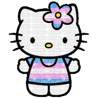 Transgender glitter Hello Kitty