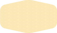 ✶ Yellow Banner {by Merishy} ✶ - Free PNG