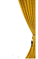 yellow drapery - nemokama png