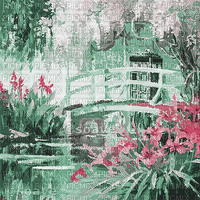 soave background animated  pink green - Gratis geanimeerde GIF