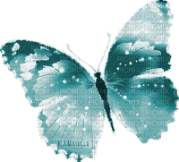 Y.A.M._Fantasy Butterfly blue - GIF animado gratis