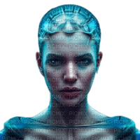 cyborg woman - PNG gratuit
