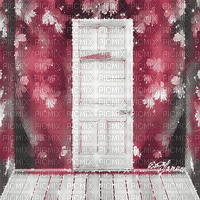 soave background animated vintage room door floor - 無料のアニメーション GIF