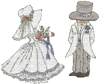 wedding couple bp - 無料のアニメーション GIF