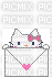 hello kitty mail - GIF animasi gratis
