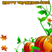 thanks giving frame - фрее пнг