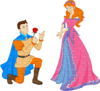 Принц и принцесса - ücretsiz png