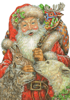 kikkapink christmas deco vintage santa klaus - δωρεάν png