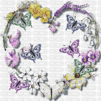 Coeur Papillon - Бесплатни анимирани ГИФ