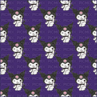 Purple Kuromi Background - GIF animasi gratis