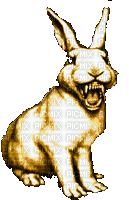 rabbit vampire - GIF เคลื่อนไหวฟรี