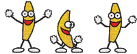 banany - Gratis animerad GIF