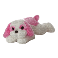 pink+white puppy - Free PNG