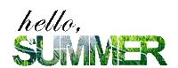 summer animated text Bb2 - Bezmaksas animēts GIF