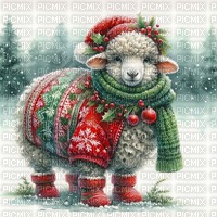 funny winter animal - PNG gratuit