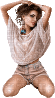 femme woman - Free animated GIF