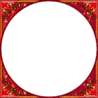 Frame.Cadre.Circle.Red.Victoriabea - darmowe png