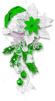Christmas.Winter.Deco.Green.White - δωρεάν png