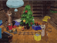 Christmas disney - Бесплатный анимированный гифка