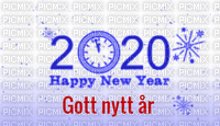 ani-gott nytt år-2010 - GIF เคลื่อนไหวฟรี