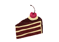 Chocolate.Cake.gif.Victoriabea - GIF animé gratuit