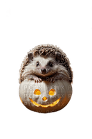 Halloween Hedgehog - Free PNG