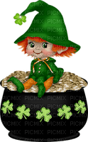 st.Patrick gnome by nataliplus - zadarmo png