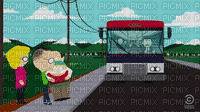 cartman bus - GIF animasi gratis