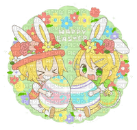 Rin and Len ❤️ elizamio - 免费PNG