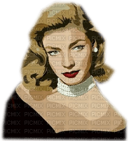 Lauren Bacall Art - zadarmo png