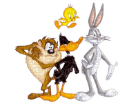 Kaz_Creations Cartoon Bugs Bunny & Friends - nemokama png