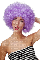 Kaz_Creations Woman-Femme-Wig - 免费PNG
