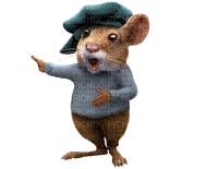 El Ratón pintor - png gratuito