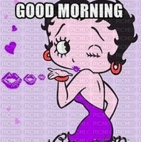 Good morning betty boop - PNG gratuit