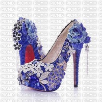MMarcia  sapatos chaussures deco,azul - ingyenes png